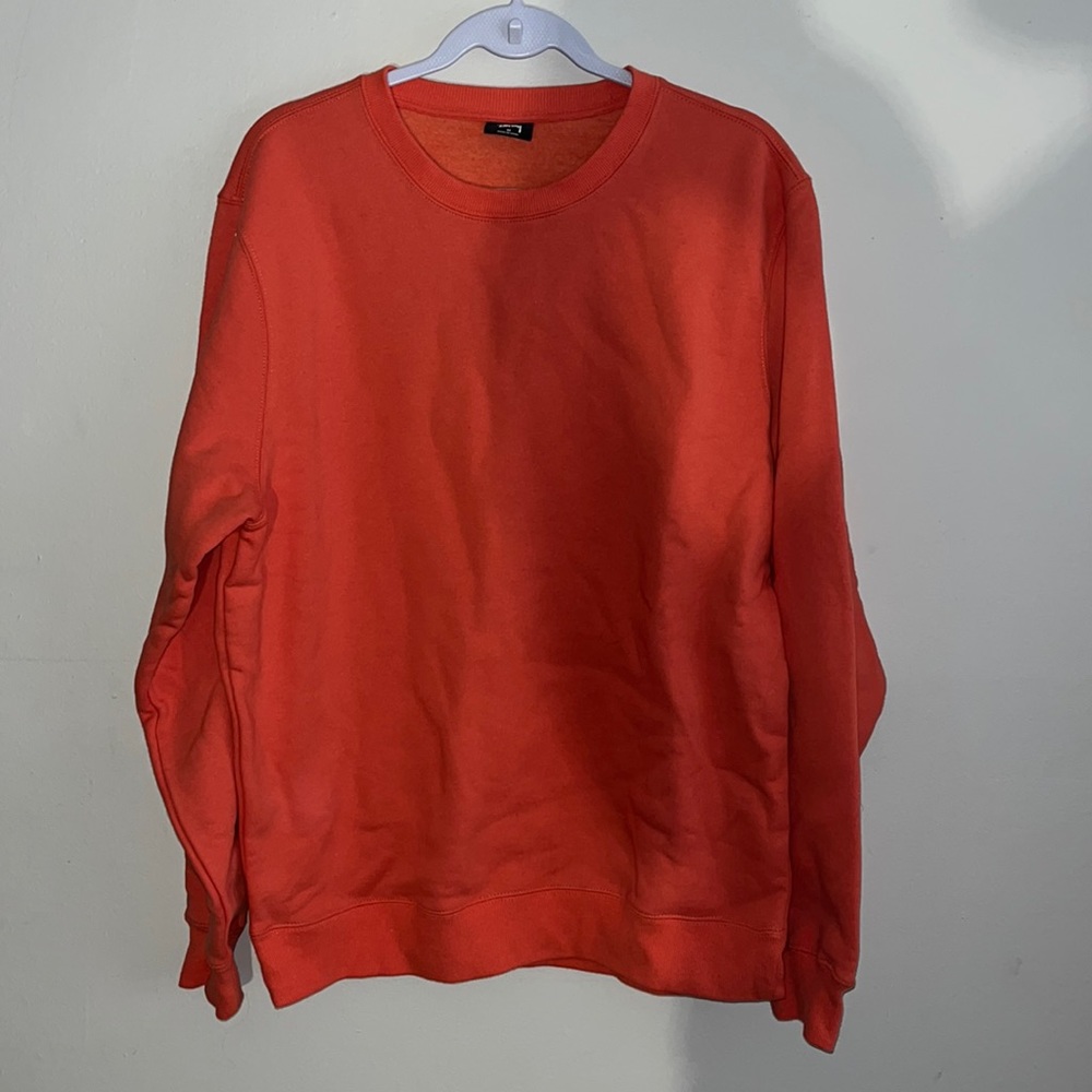 Coral Stussy crewneck